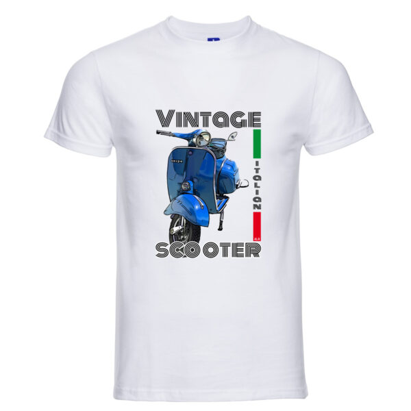 maglietta_uomo_bianca_vintage_scooter_vespa